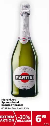 Billa Martini Asti Spumante od. Rosato Frizzante Angebot