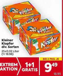 Billa Kleiner Klopfer div. Sorten Angebot