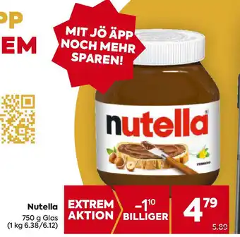 Billa Nutella Angebot