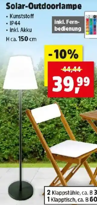 Thomas Philipps Solar. Kunststoff Outdoorlampe Angebot