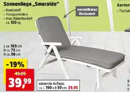 Thomas Philipps Sonnenliege Smeraldo Angebot