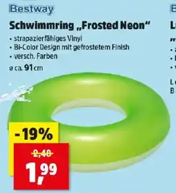 Thomas Philipps Schwimmring Frosted Neon Angebot