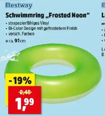 Thomas Philipps Schwimmring Frosted Neon Angebot