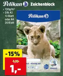 Thomas Philipps Pelikan Zeichenblock Angebot