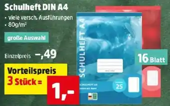 Thomas Philipps Schulheft DIN A4 Angebot