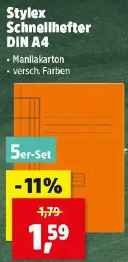 Thomas Philipps Stylex Schnellhefter DIN A4 Angebot