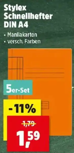Thomas Philipps Stylex Schnellhefter DIN A4 Angebot
