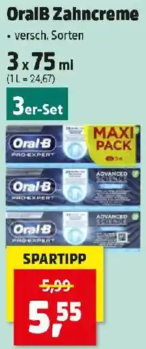 Thomas Philipps OralB Zahncreme Angebot