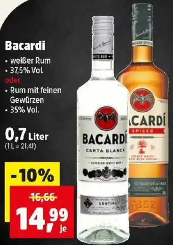 Thomas Philipps Bacardi Angebot