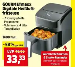 Thomas Philipps Gourmetmaxx digitale heißluftfritteuse Angebot