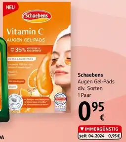 dm Schaebens Augen Gel-Pads Angebot