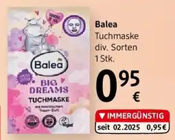 dm Balea Tuchmaske Angebot