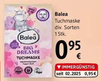 dm Balea Tuchmaske Angebot