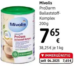 dm Mivolis ProDarm Ballaststoff Komplex Angebot