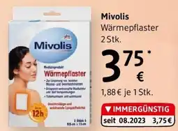 dm Mivolis Wärmepflaster Angebot