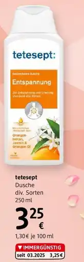 dm tetesept Dusche Angebot