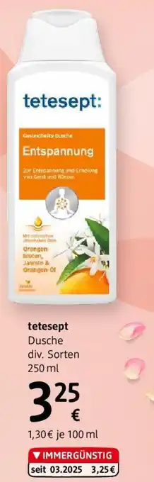 dm tetesept Dusche Angebot