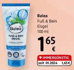 dm Balea Fuẞ & Bein Eisgel Angebot