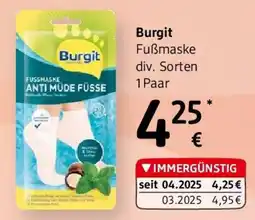 dm Burgit Fuẞmaske Angebot
