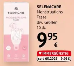 dm Selenacare Menstruations Tasse Angebot