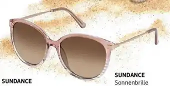 dm Sundance Sonnenbrille Damen hellrosé transparent mit Streifen Angebot