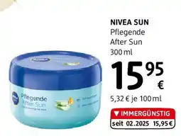 dm Nivea Sun Pflegende After Sun Angebot