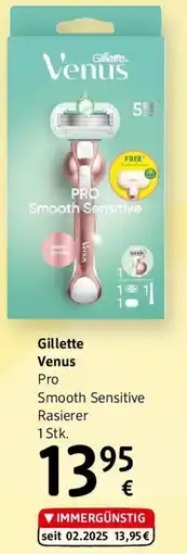 dm Gillette Venus Pro Smooth Sensitive Rasierer Angebot