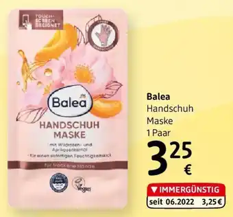 dm Balea Handschuh Maske Angebot
