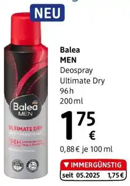 dm Balea Men Deospray Ultimate Dry 96h Angebot