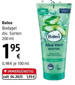 dm Balea Bodygel Angebot