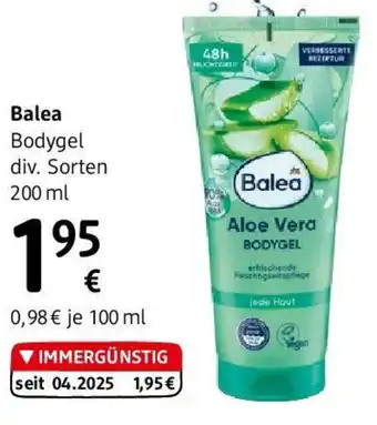 dm Balea Bodygel Angebot