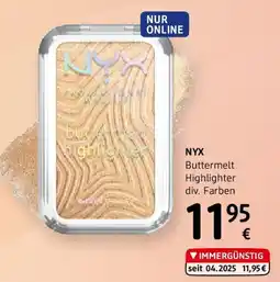 dm NYX Buttermelt Highlighter Angebot