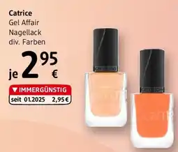 dm Catrice Gel Affair Nagellack Angebot