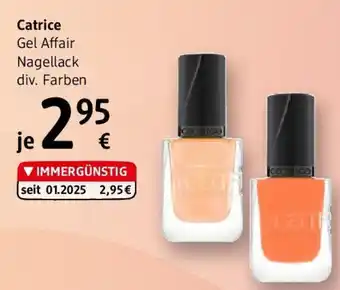 dm Catrice Gel Affair Nagellack Angebot