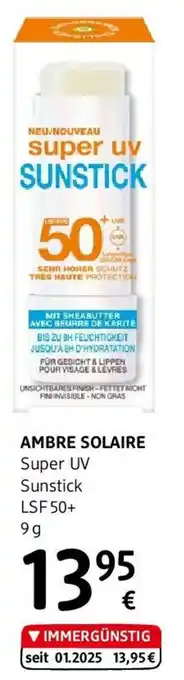 dm Amber Solaire Super UV Sunstick LSF 50 Angebot
