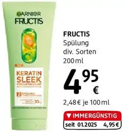 dm Fructis Spülung Angebot