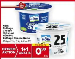 Billa Nöm Cottage Cheese Natur od. Nöm Pro Cottage Cheese Natur Angebot