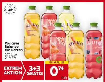 Billa Vöslauer Balance div. Sorten Angebot