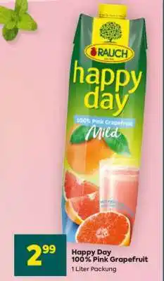 Billa Happy Day 100% Pink Grapefruit Angebot