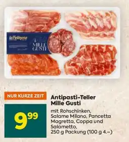 Billa Antipasti-Teller Mille Gusti Angebot