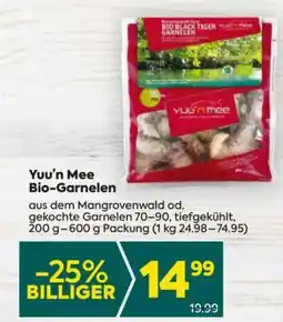 Billa Yuu'n Mee Bio-Garnelen Angebot