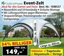 Norma Garten & Freizeit Event-Zelt Angebot