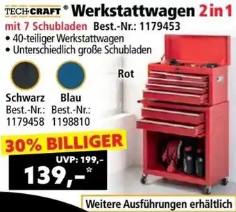 Norma Tech Craft Werkstattwagen Angebot