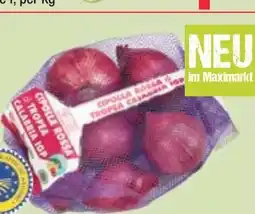Maximarkt Zwiebel Cipolla Rossa di Tropea Calabria Angebot