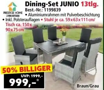 Norma Dining-Set Junio Angebot