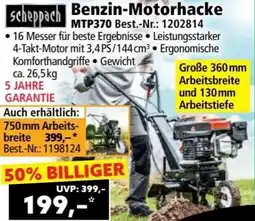 Norma scheppach Benzin-Motorhacke Angebot