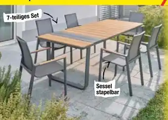 Maximarkt Alu-Tischgruppe Versaille Angebot