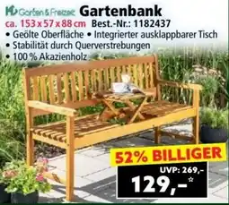 Norma Garten & Freizeit Gartenbank Angebot