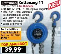 Norma Craftsman Kettenzug Angebot