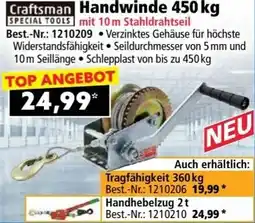 Norma Craftsman Special Tools Handwinde Angebot